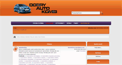 Desktop Screenshot of dobryautokomis.pl