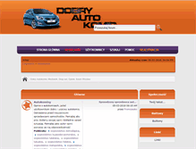 Tablet Screenshot of dobryautokomis.pl